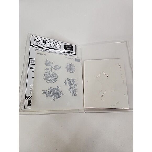 Stampin' Up! BEST OF‎ FLOWERS Stamp Set of 4 133342 Floral Nature Garden - Picture 4 of 4